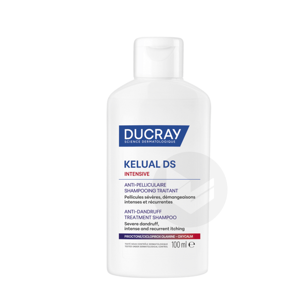 Ducray Kelual DS Intensive Shampooing Traitant Ant-Pelliculaire Anti-Recidive 100ml