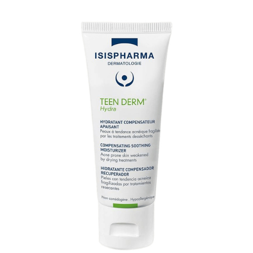 Isispharma Teen Derm Hydra Hydratant Compensateur Apaisant 40ml