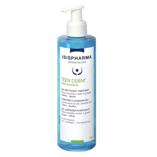 Isispharma Teen Derm Gel Sensitive 250ml