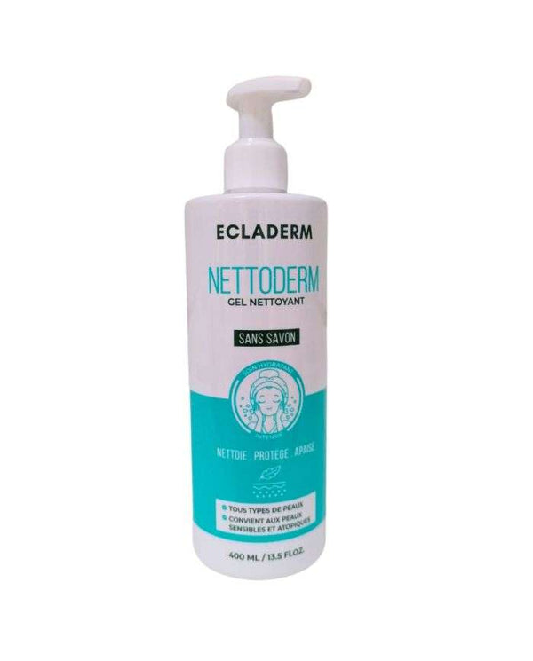 Ecladerm Nettoderm Gel Nettoyant 400ml