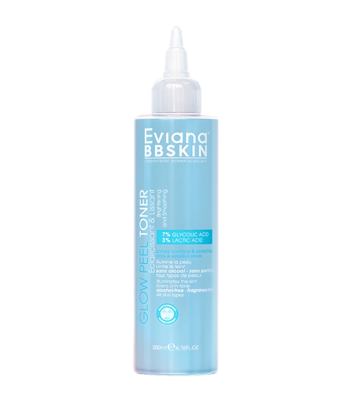 Eviana Glow Peel Toner Éclaircissant et Lissant 200ml