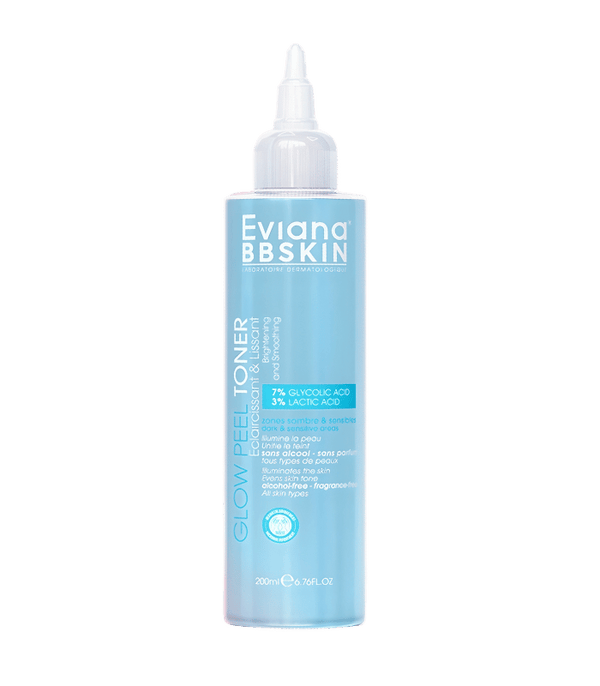Eviana Glow Peel Toner Éclaircissant et Lissant 200ml