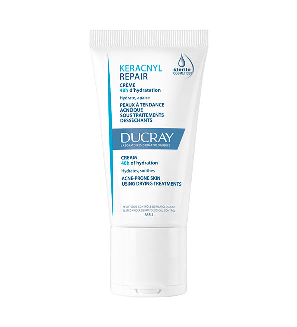Ducray Keracnyl Repair Crème 48h d'Hydratation 50ml