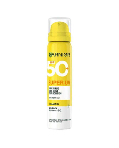 Garnier Super UV SPF50+ Invisible Air-Mist Sunscreen Vitamin C 75ml