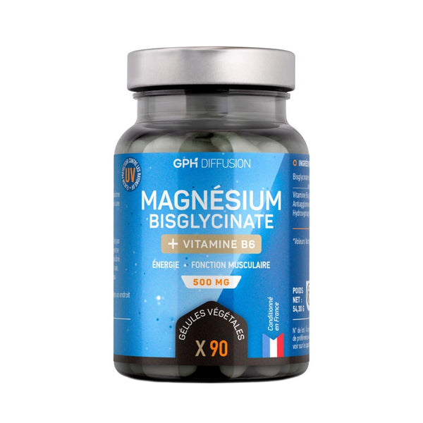 GPH Magnésium Bisglycinate 500 mg – 90 Gélules