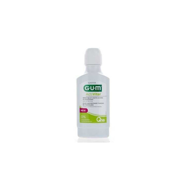 GUM Activital Q10 Bain de Bouche 300ml Réf. 6061