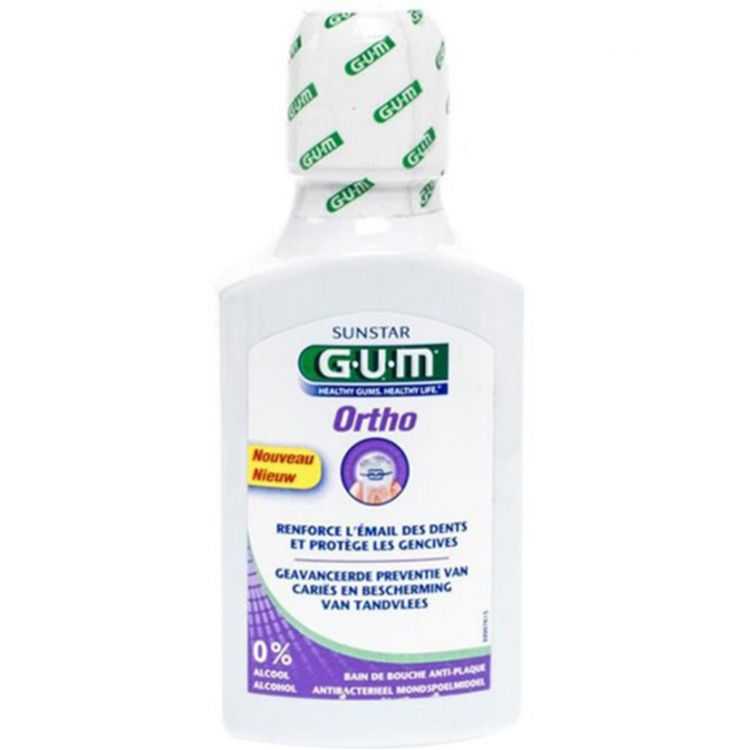 GUM Bain de Bouche Ortho 300ml Réf. 3090