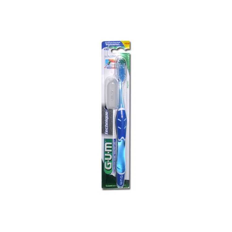 GUM Brosse à Dents Technique Medium Normal Réf. 492