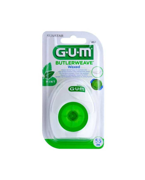 GUM Fil Dentaire Butlerweave Menthole Cire Réf. 1855