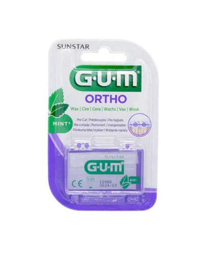 GUM Cire de Protection Orthodontique Mentholee Réf. 724