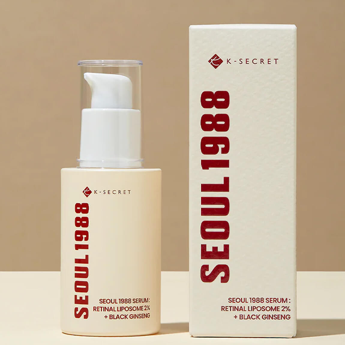 K-Secret Seoul 1988 Serum Retinal Liposome 2% + Black Ginseng 30ml