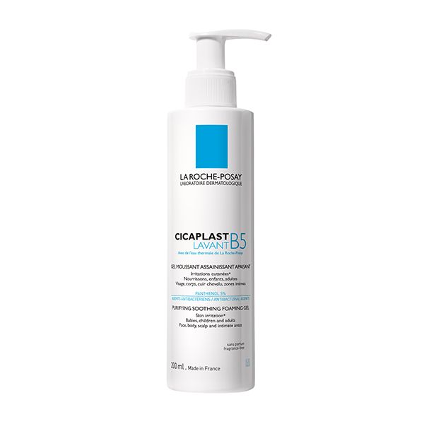 La Roche-Posay Cicaplast B5 Gel Lavant Peau Irritée et Fragilisée 200ml