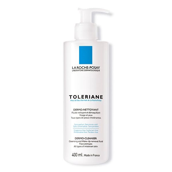 La Roche-Posay Toleriane Dermo-Nettoyant Fluide Démaquillant Peau Intolérante 400ml