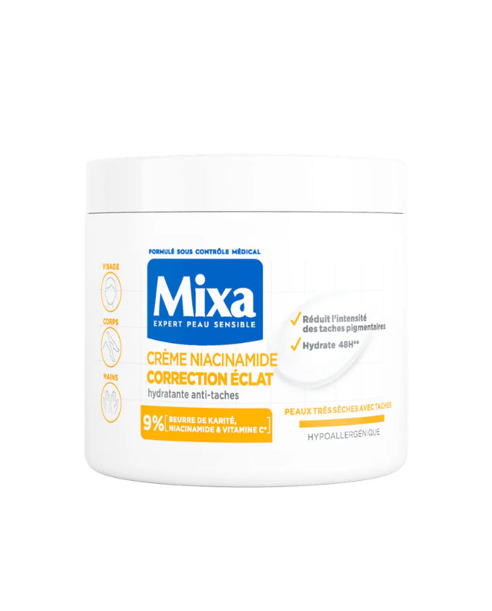 Mixa Crème Niacinamide Correction Éclat 400ml