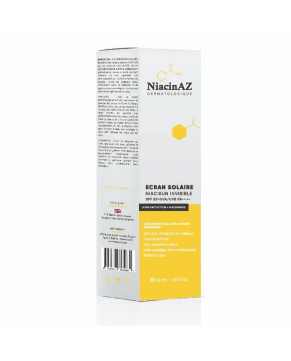 Niacinaz Niacisun Écran Invisible Texture Normale 50ml