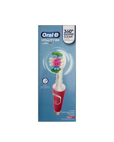Oral-B Vitality 100 Rose 3D Brosse à Dents Électrique