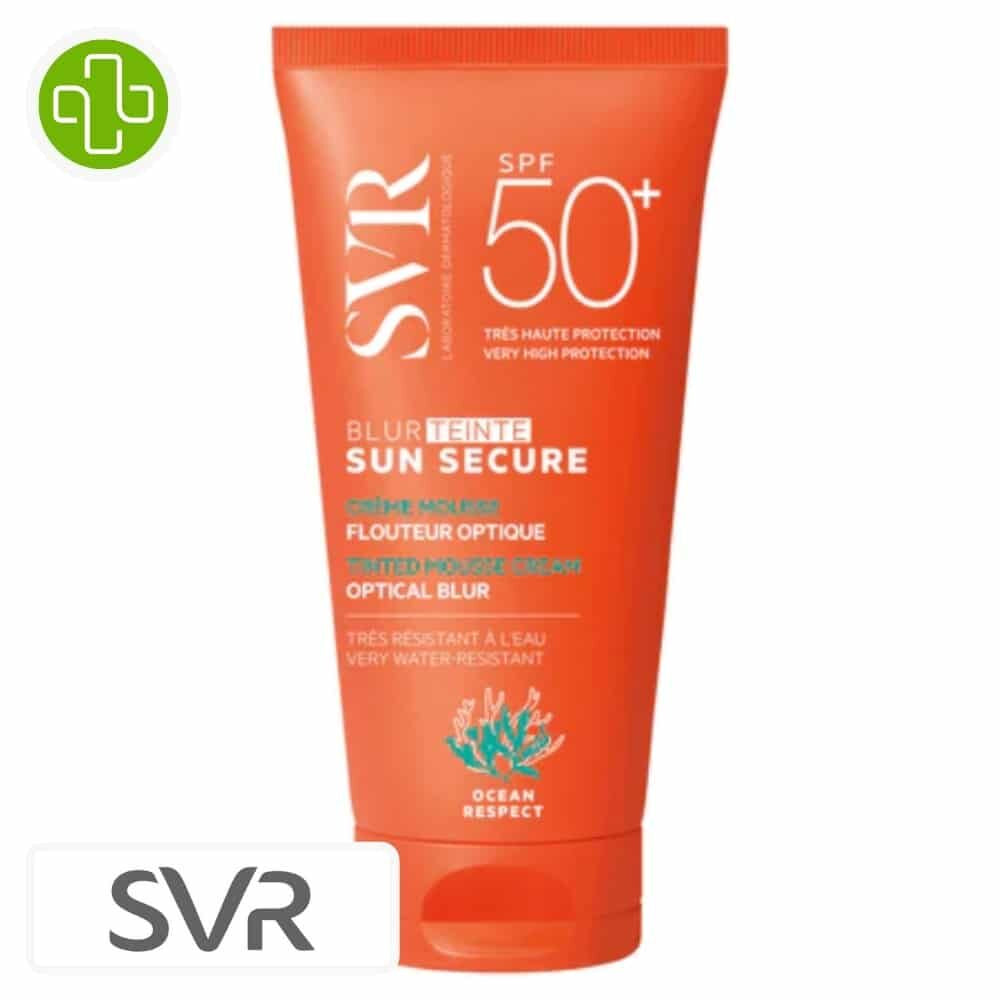 SVR Sun Secure Blur Creme Mousse Flouteur Optique Invisible SPF50 50ml