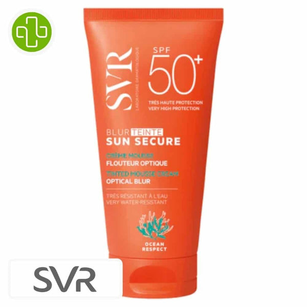 SVR Sun Secure Blur Creme Mousse Flouteur Optique Invisible SPF50 50ml