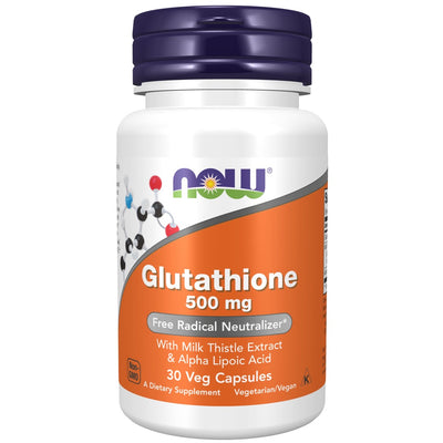 NOW Foods Glutathione 500 mg – 30 Capsules
