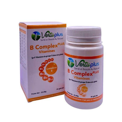 Vertu Plus B Complex Plus Vitamines – 60 Gélules