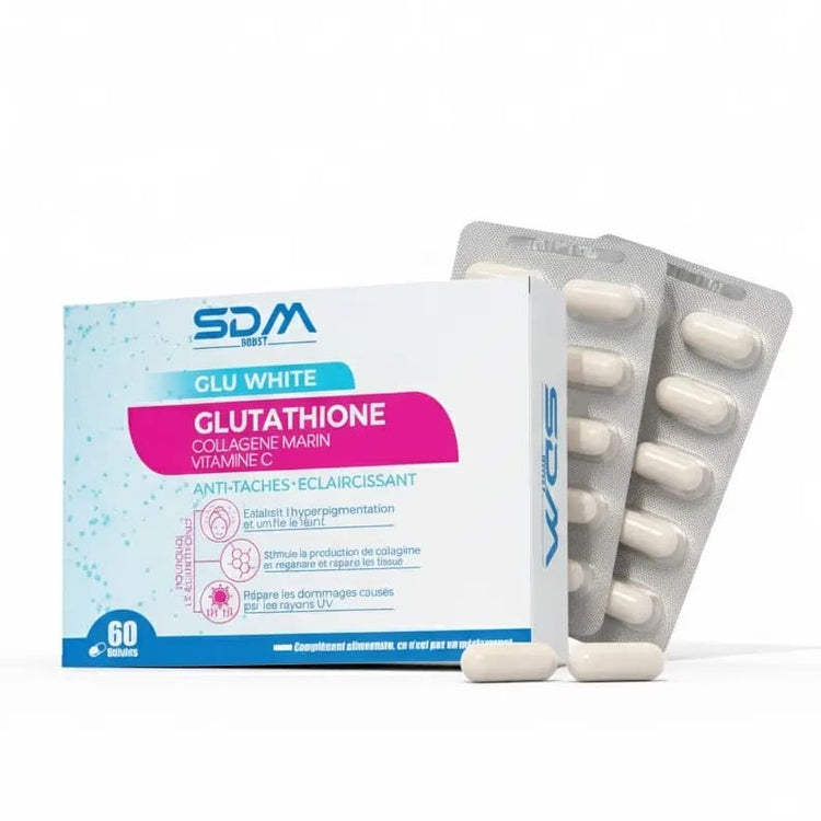 SDM Boost Glu White Glutathione 60 gélules