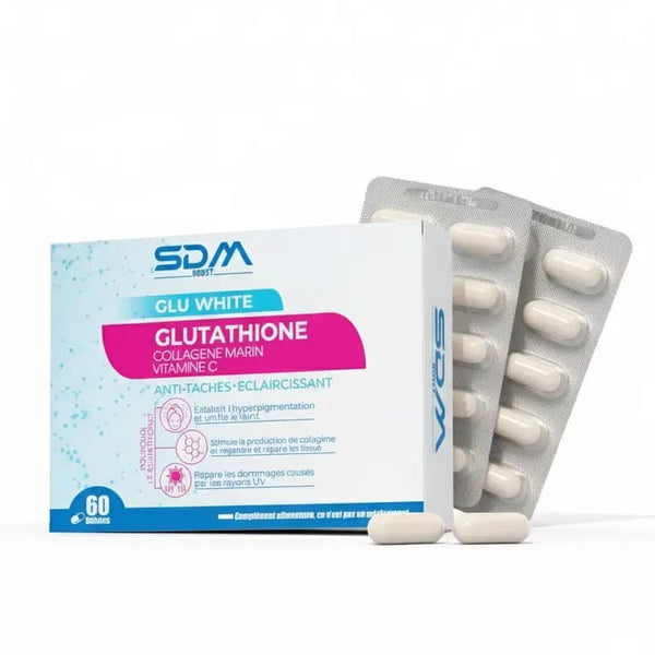 SDM Boost Glu White Glutathione 60 gélules