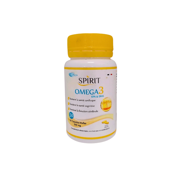 Spirit Omega 3 500 mg 50 capsules