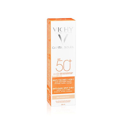 Vichy Idéal Soleil Soin Anti-Taches Teinte 3EN1 Tous Types de Peau SPF50+ 50ml