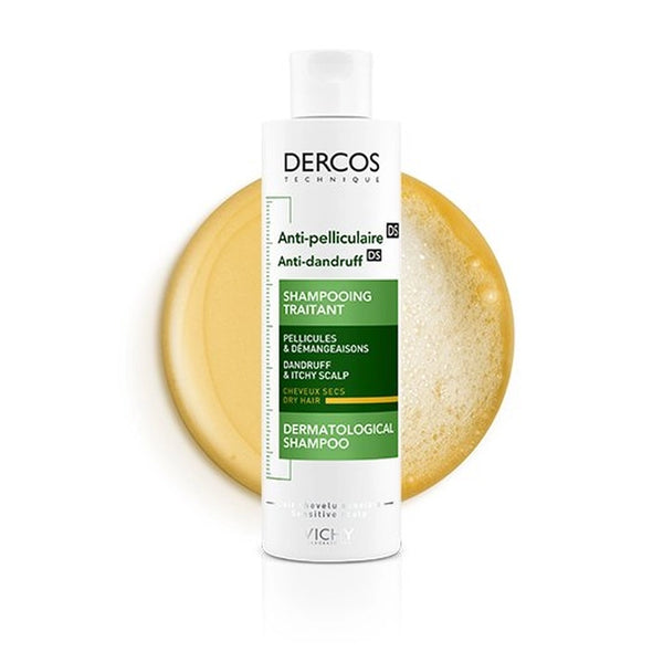 Vichy Dercos Anti-Pelliculaire Shampooing Traitant Anti-Pelliculaire Cheveux Secs 200ml